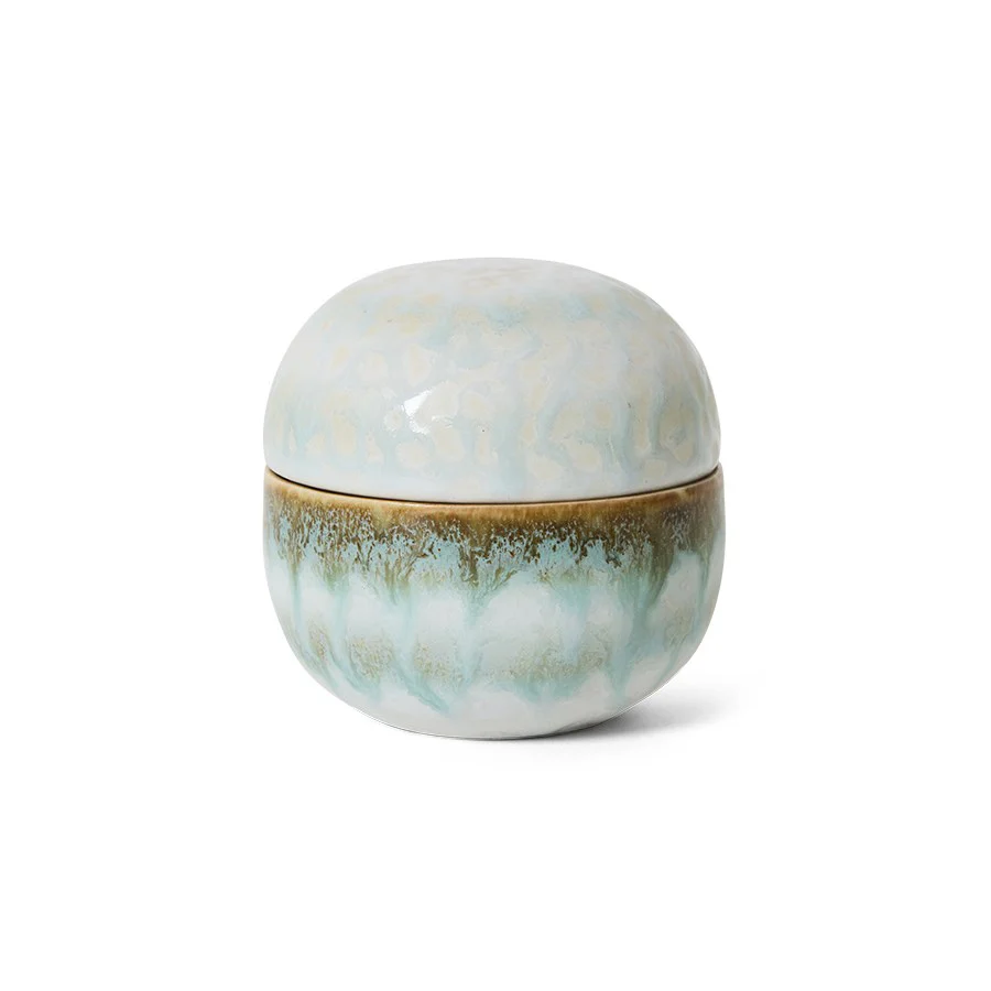 70's Ceramics: Sugar Pot, Petal