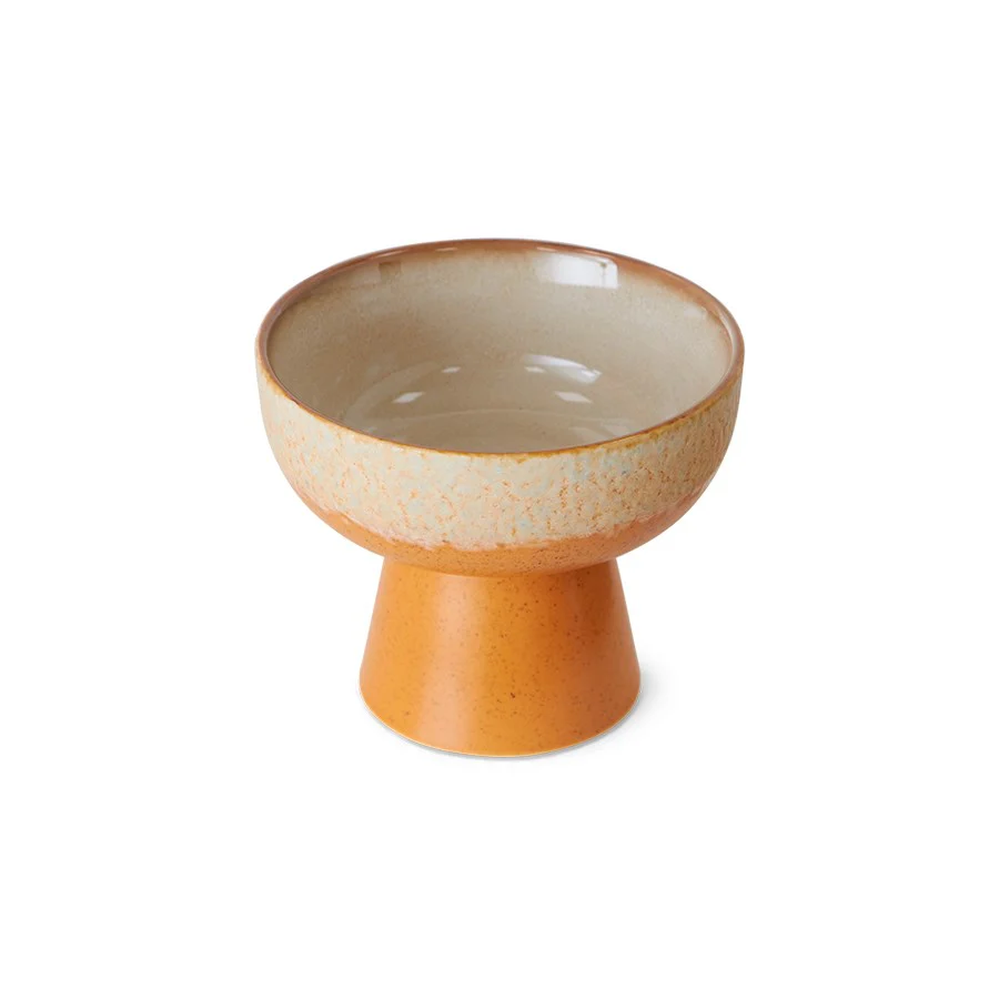 70s Ceramics: Tapas Bowl On Base, Dunes, S - Image 2