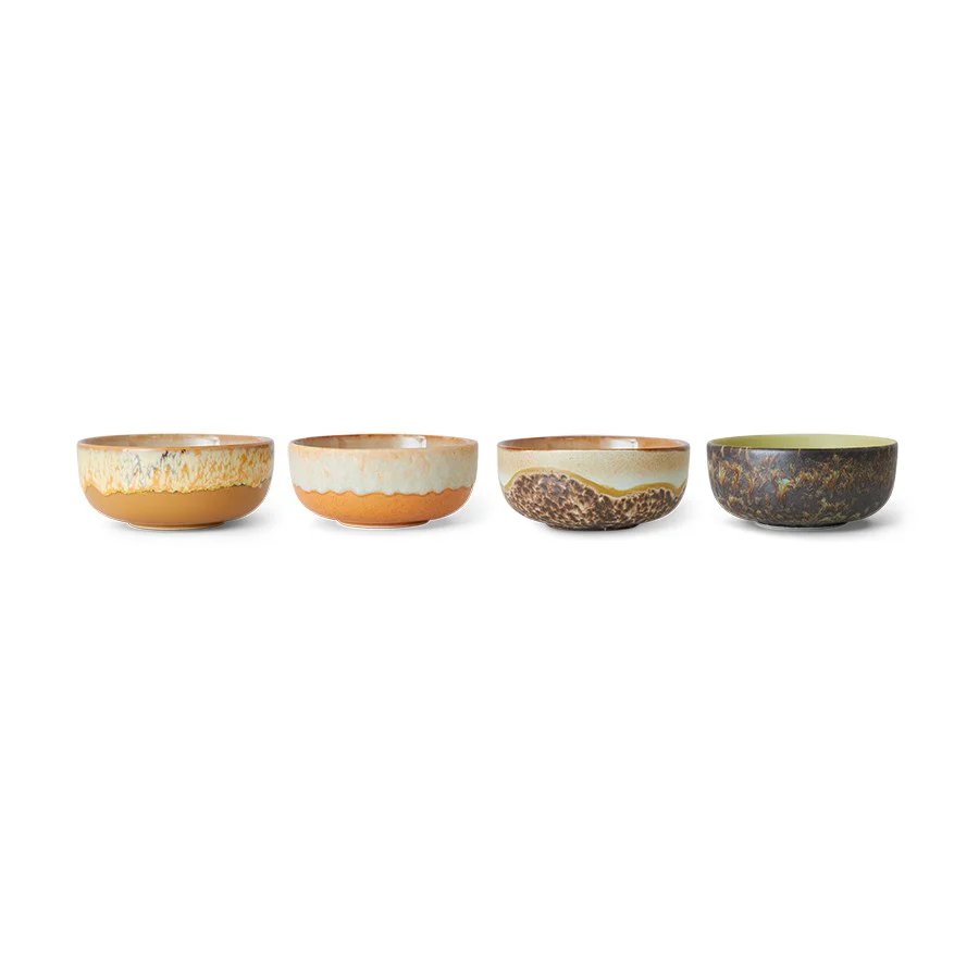 70s Ceramics: Tapas Bowls Drift (Set Of 4) - Image 2
