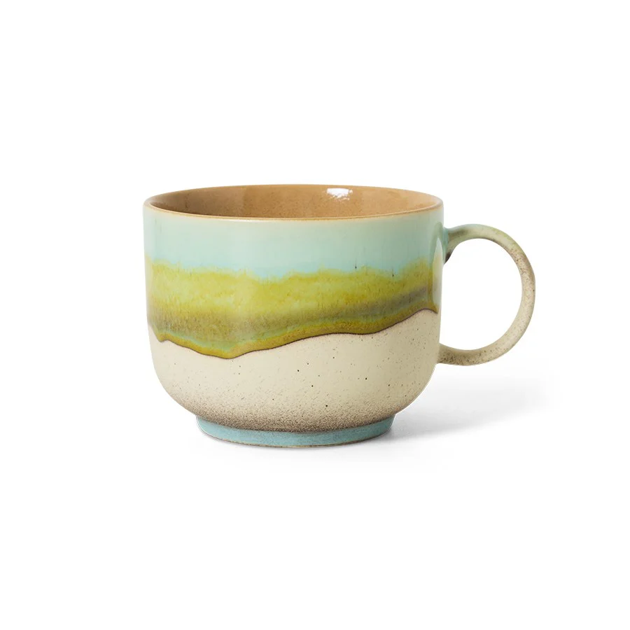 70's Ceramics: Tea Cup, Glint