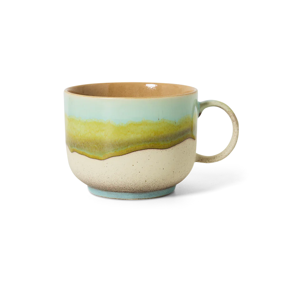 70's Ceramics: Tea Cup, Glint - Image 3