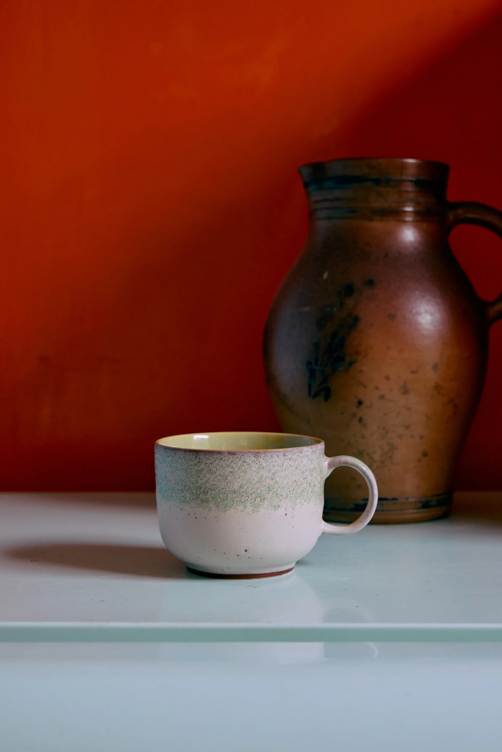 70's Ceramics: Tea Cup, Slush - Image 5