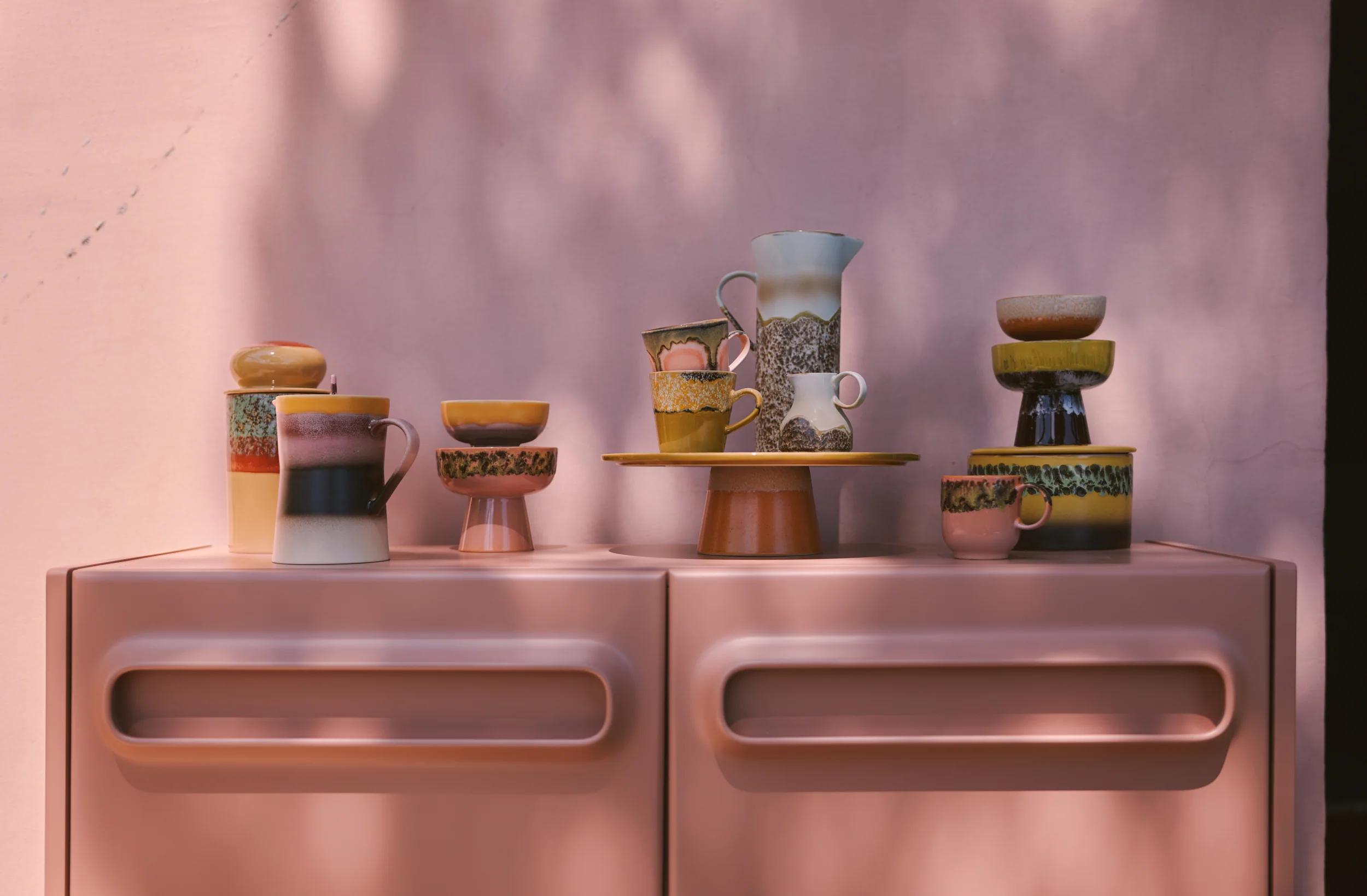 70's Ceramics: Tea Pot, Sunset - Image 4