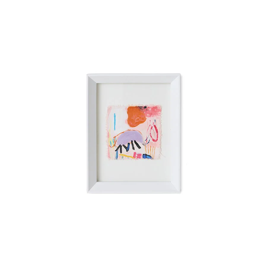 Abstract Framed, Scribbles (29.5x4.5x37.5cm)
