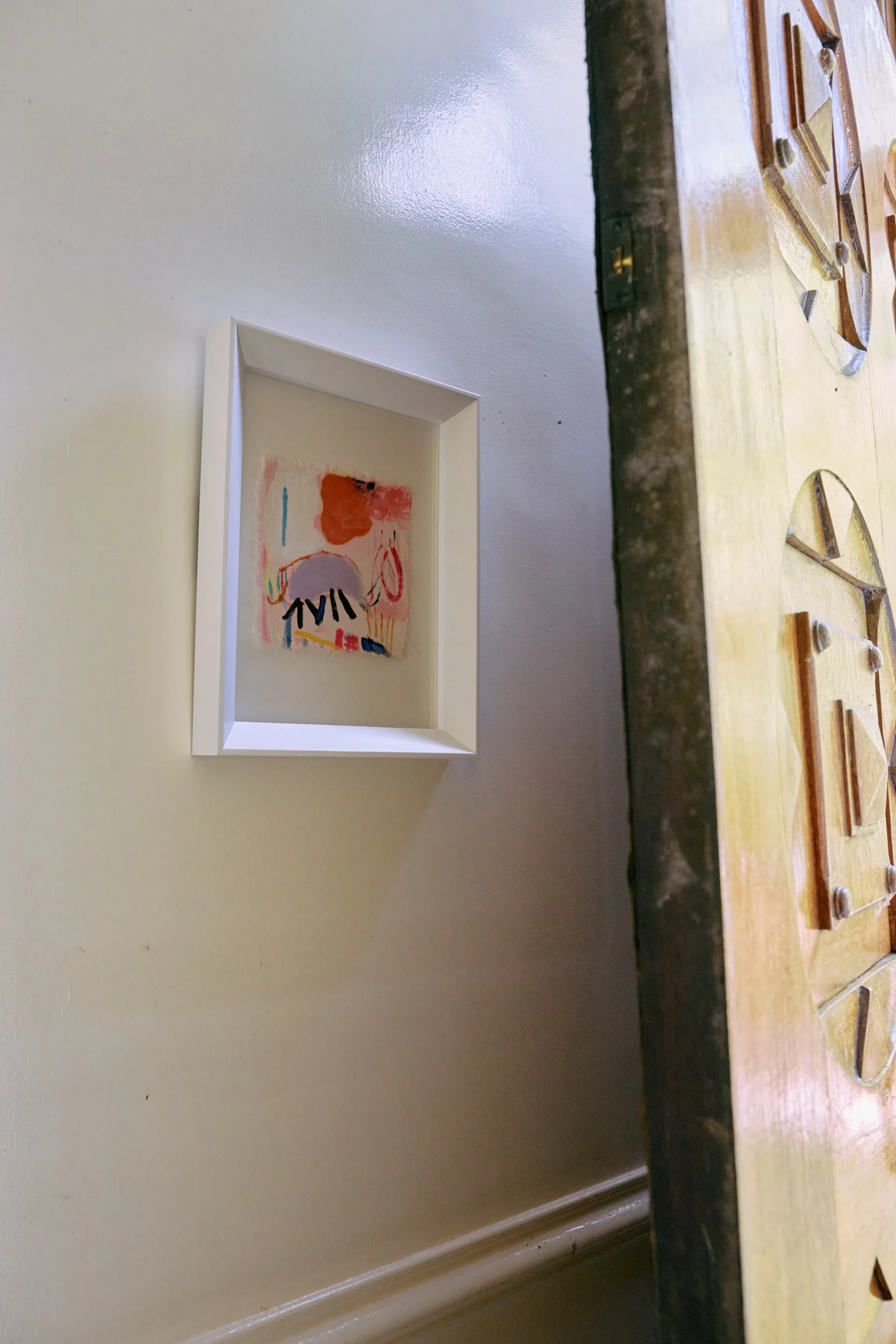 Abstract Framed, Scribbles (29.5x4.5x37.5cm) - Image 4