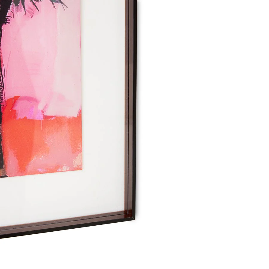 Acrylic Frame Brown Palms (40X50cm) - Image 3