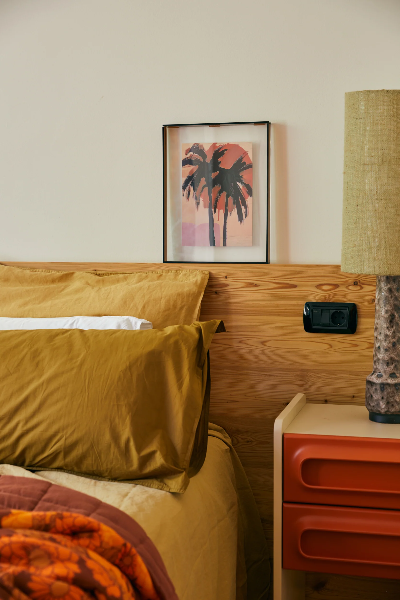 Acrylic Frame Brown Palms (40X50cm) - Image 4