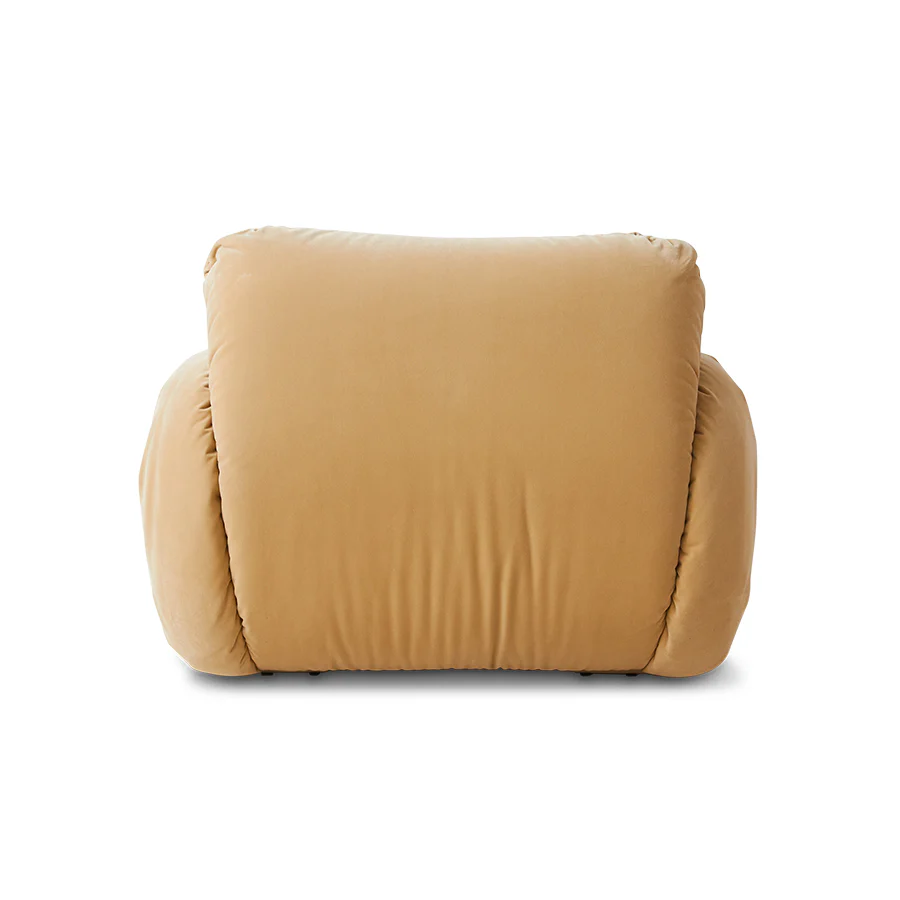 Arc Lounge Fauteuil, Frame Ash, Royal Velvet, Cream - Image 3