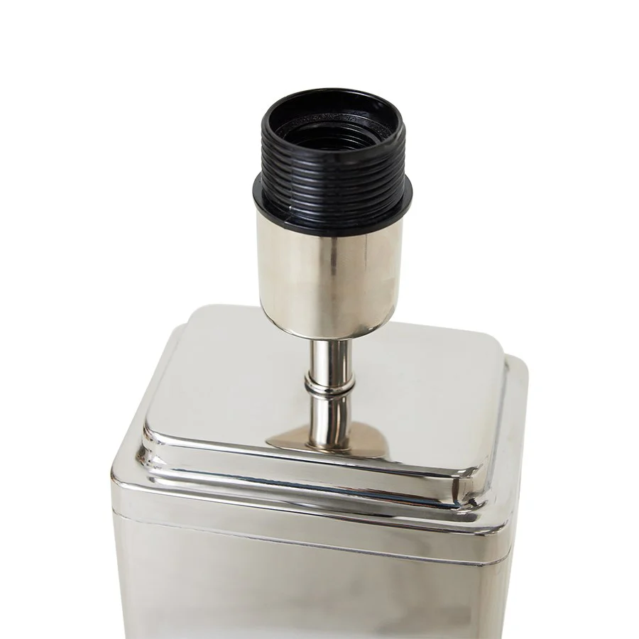 Brut Lamp Base Chrome - Image 3