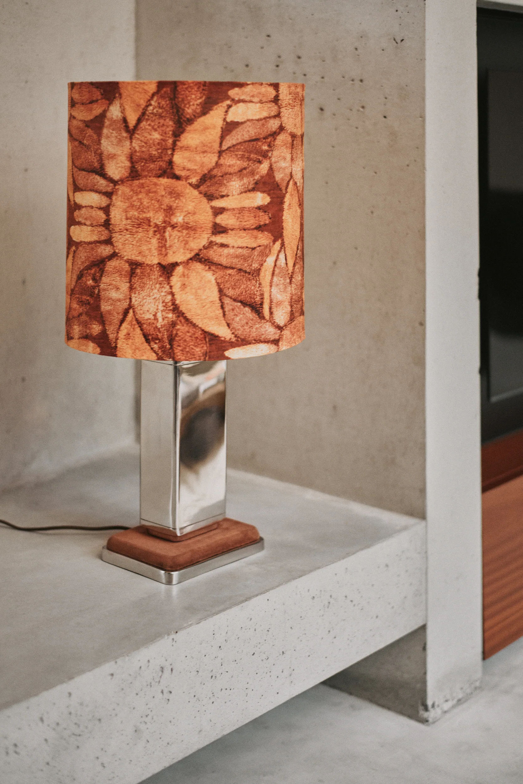 Brut Lamp Base Chrome - Image 5