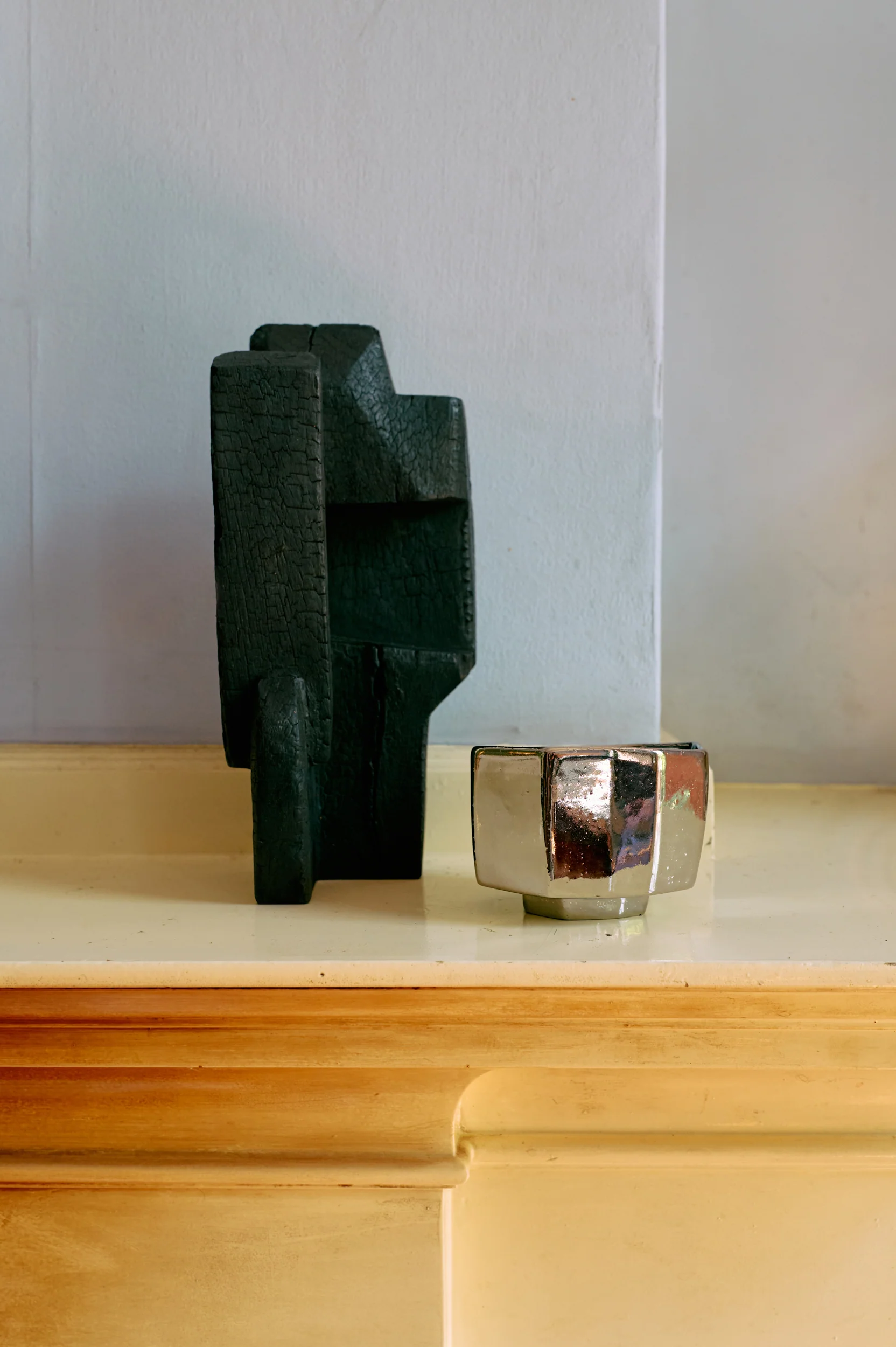Burned Wooden Sculpture - Image 2