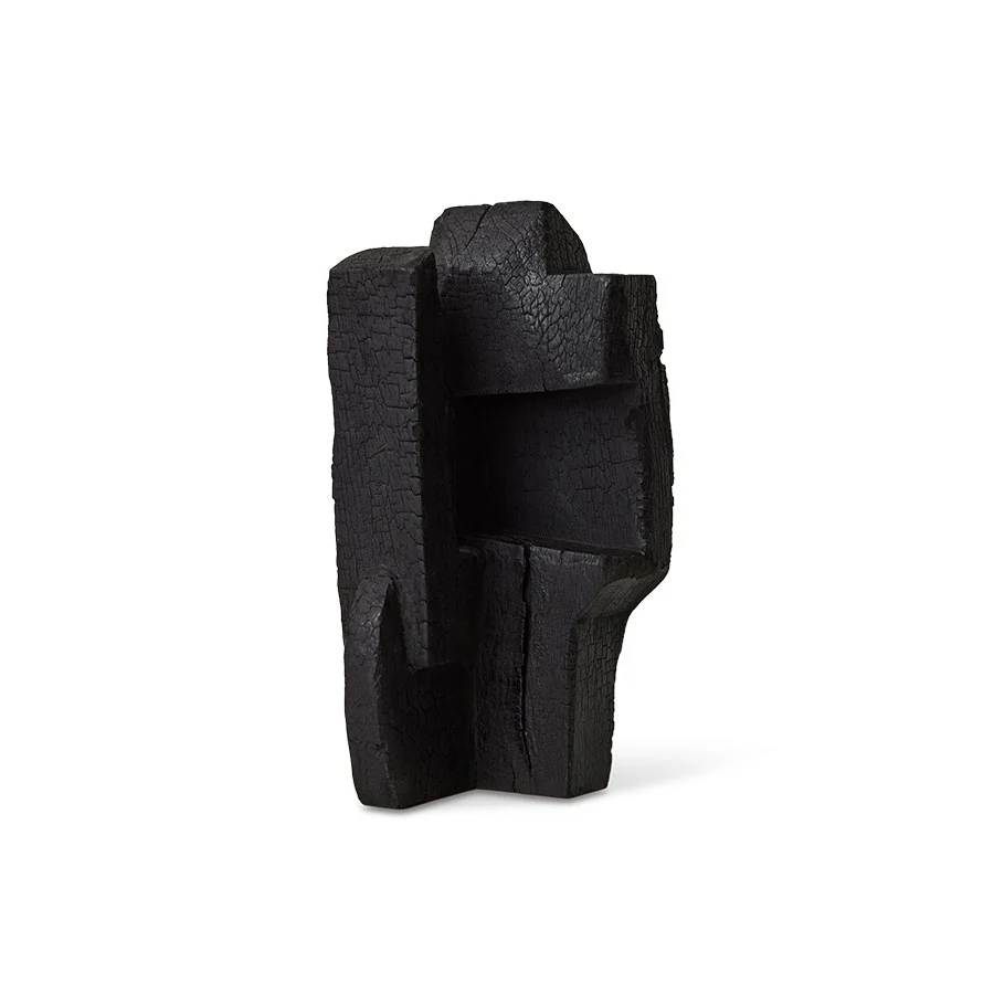 Burned Wooden Sculpture - Image 4