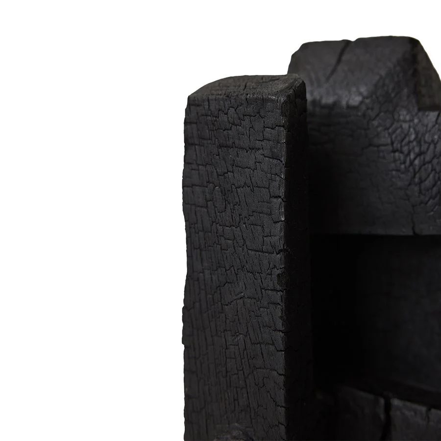 Burned Wooden Sculpture - Image 5