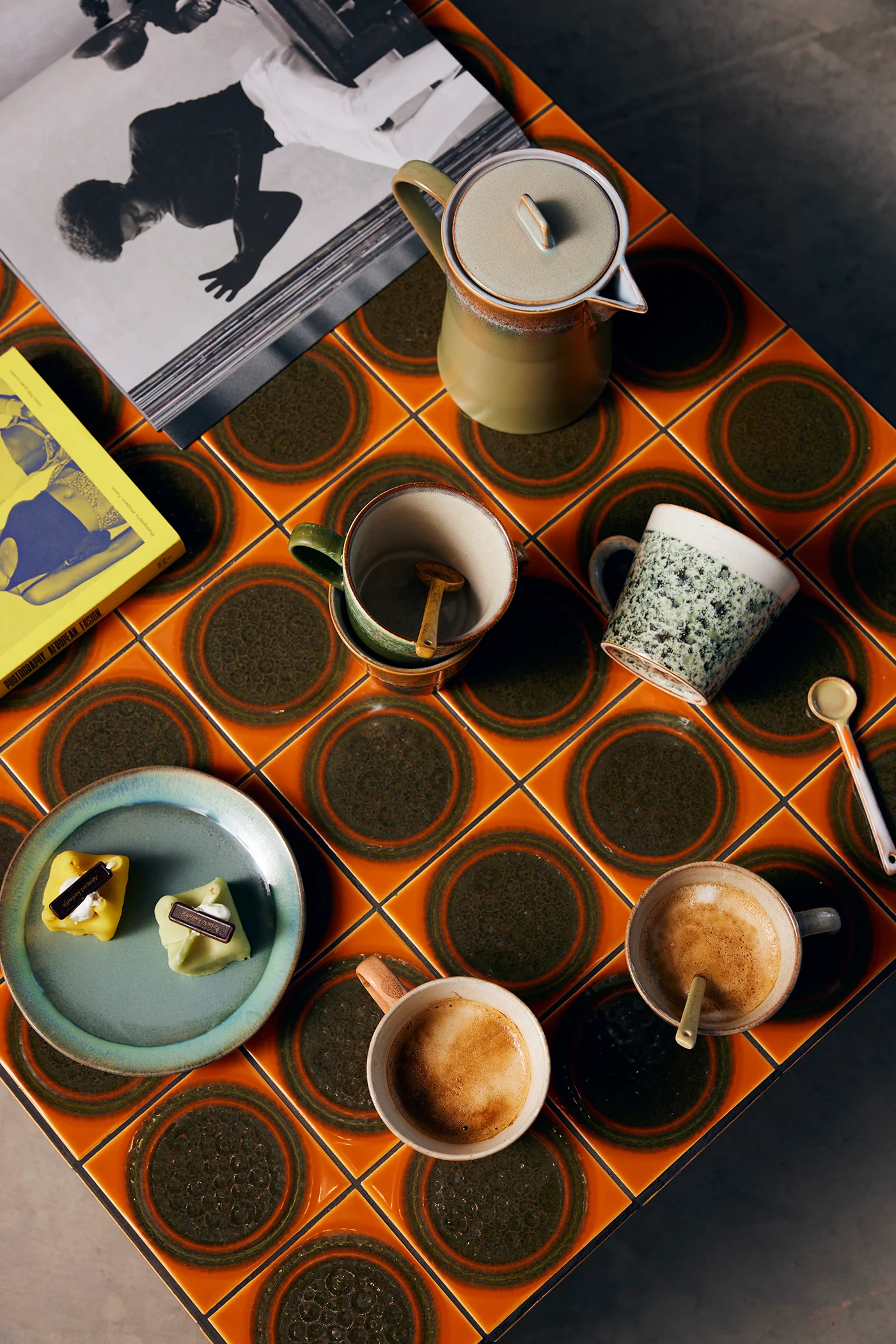 70's Ceramics : Cappuccino Mug - Hail - Image 4