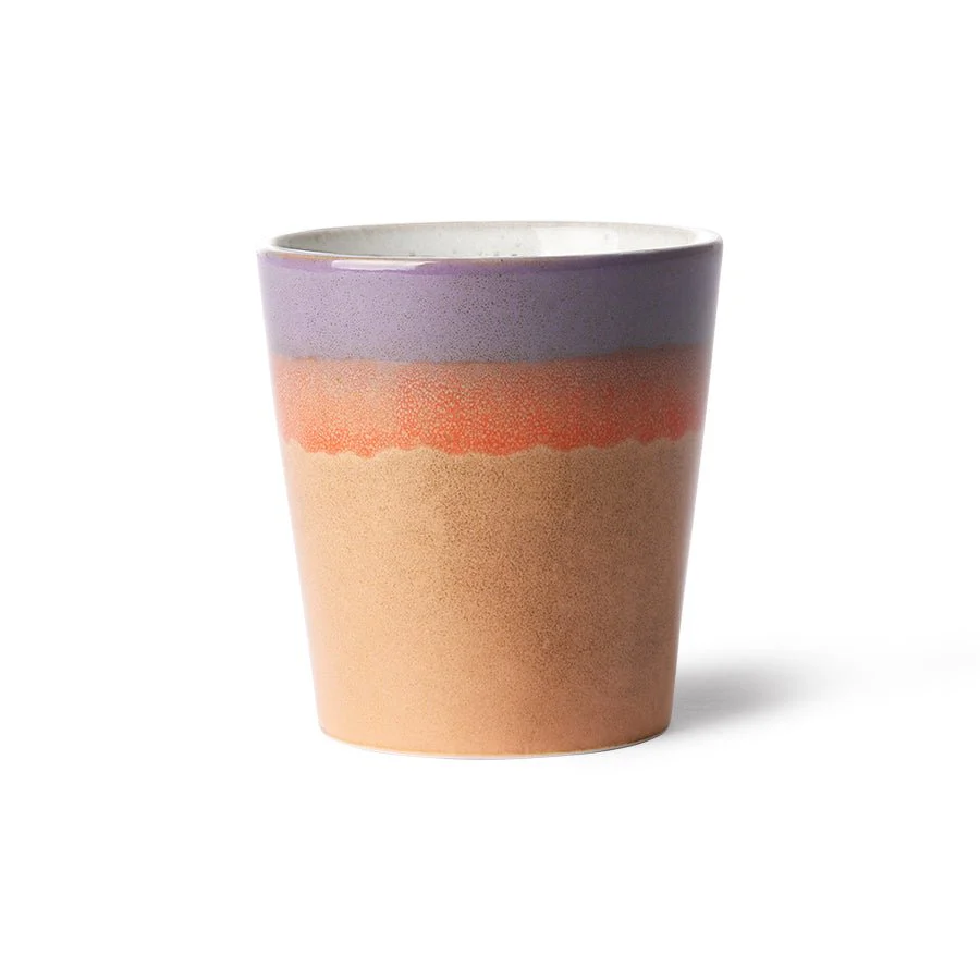 70s Ceramics: Coffee Mug - Sunset