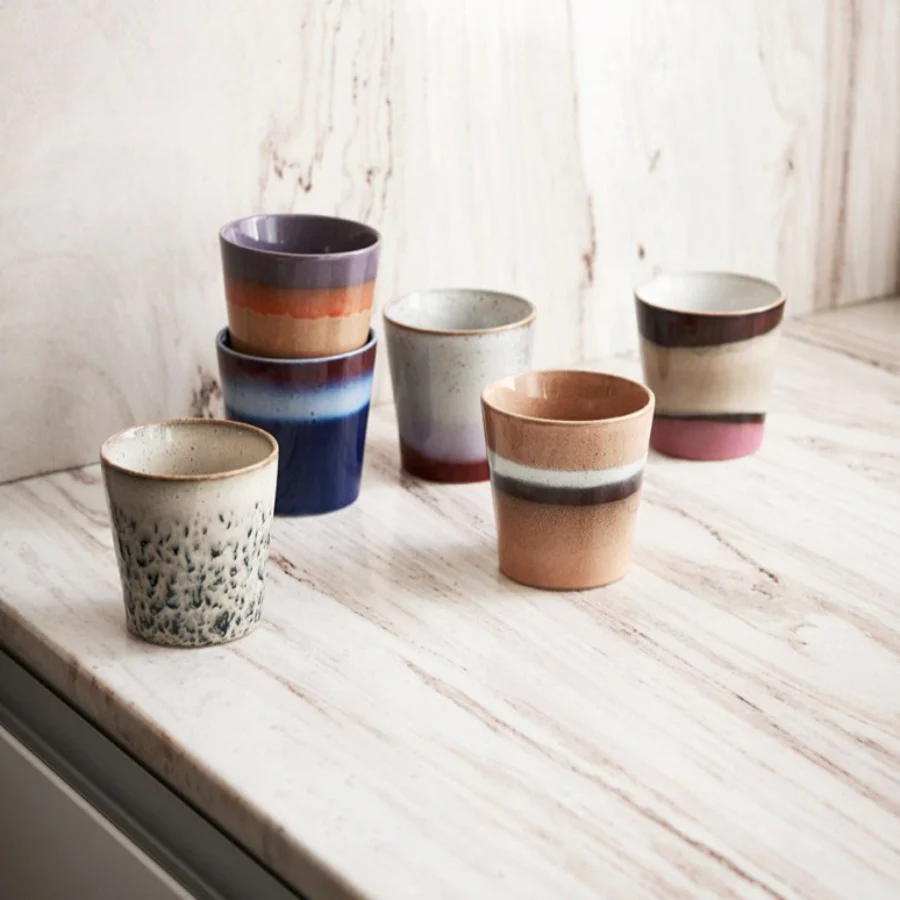 70s Ceramics: Coffee Mug - Sunset - Image 2