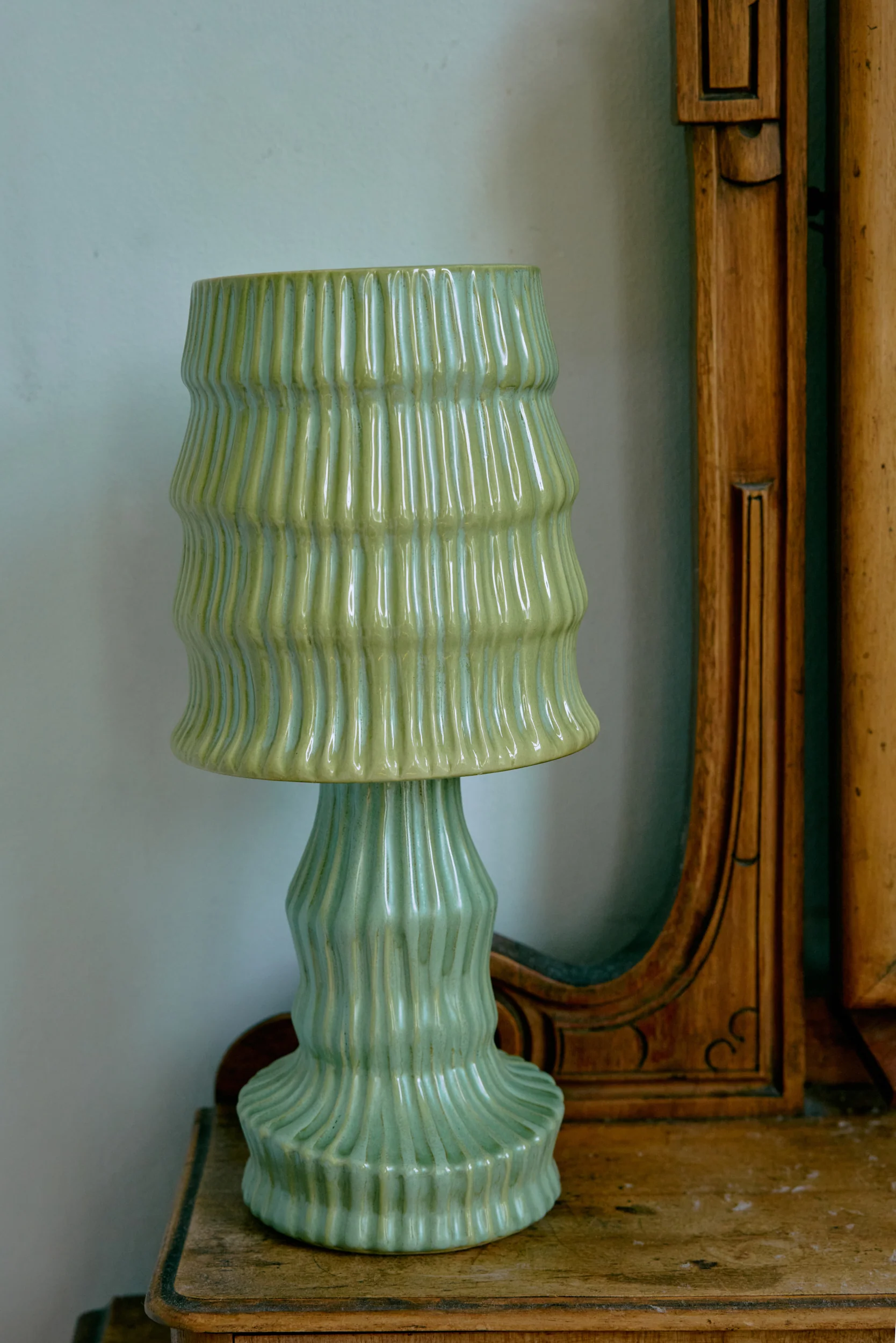 Ceramic Table Lamp, Petal - Image 6