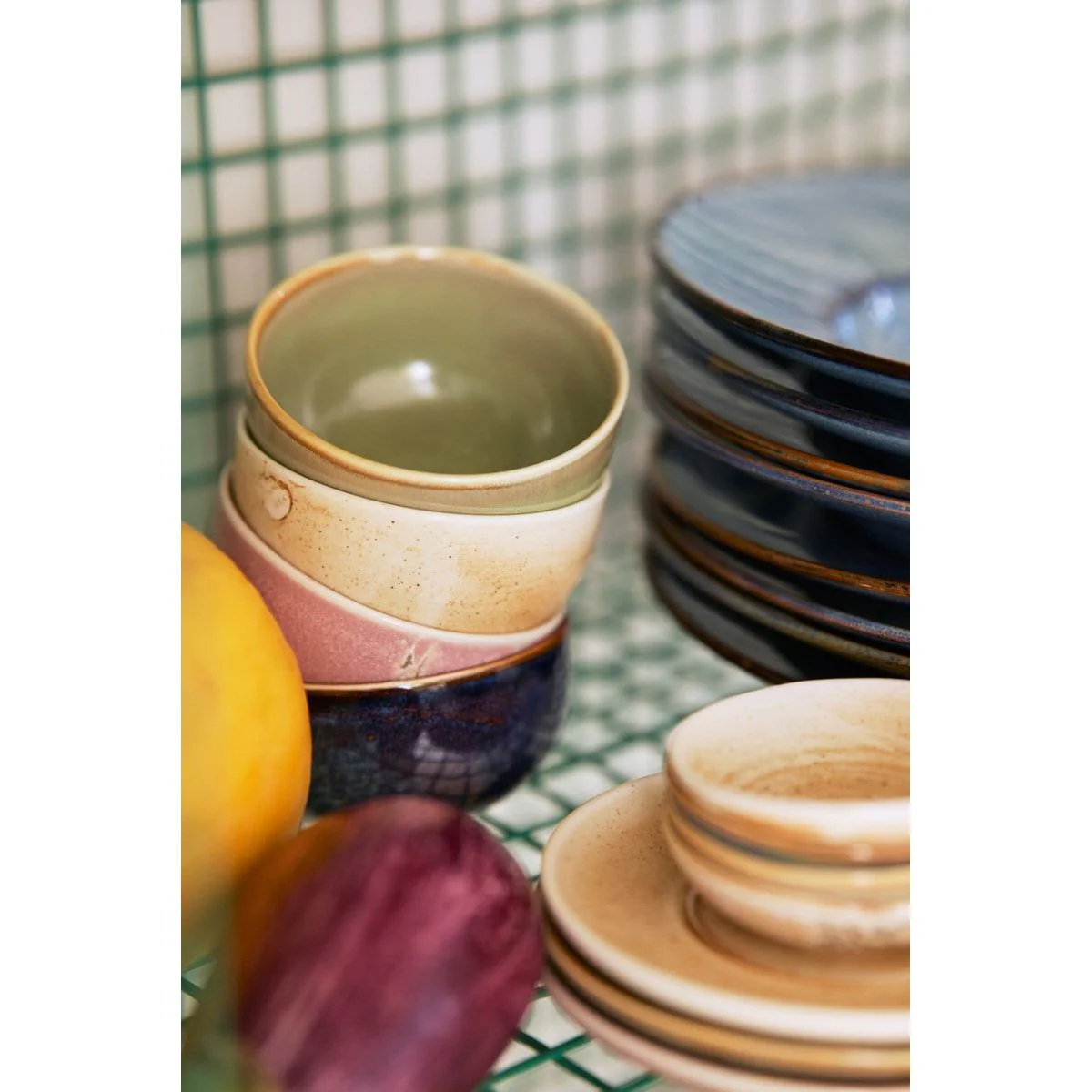 Chef ceramics: bowl, rustic blue - Image 5