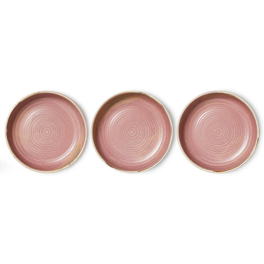Chef ceramics: deep plate L, rustic pink (560ml) - Image 4