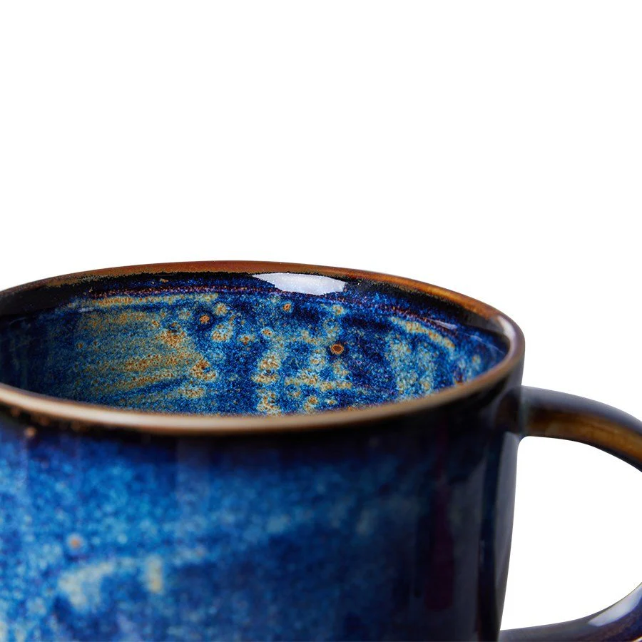 Chef ceramics: mug, rustic blue (320ml) - Image 2