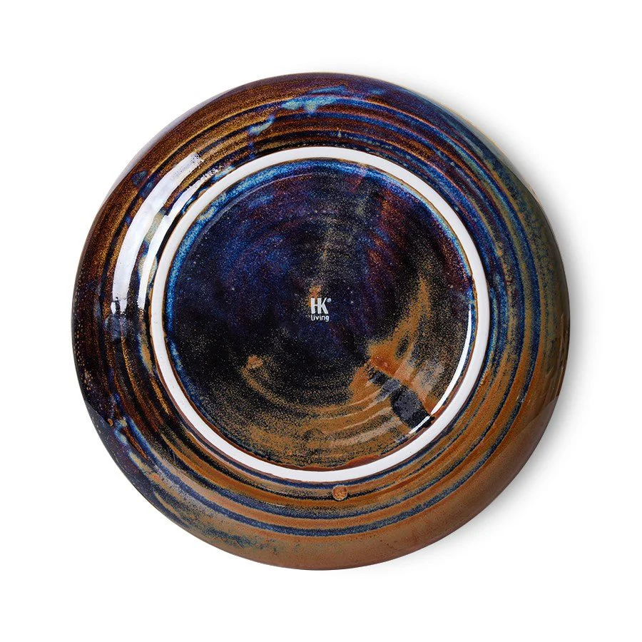 Chef ceramics: side plate, rustic blue - Image 2