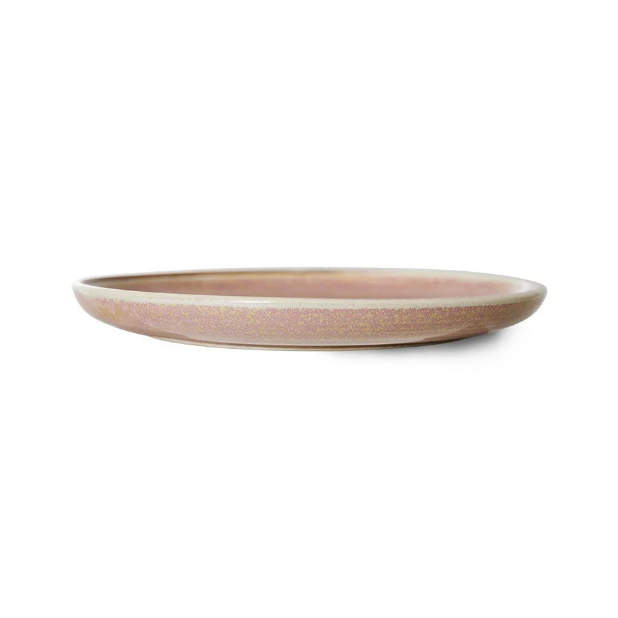 Chef ceramics: side plate, rustic pink - Image 3