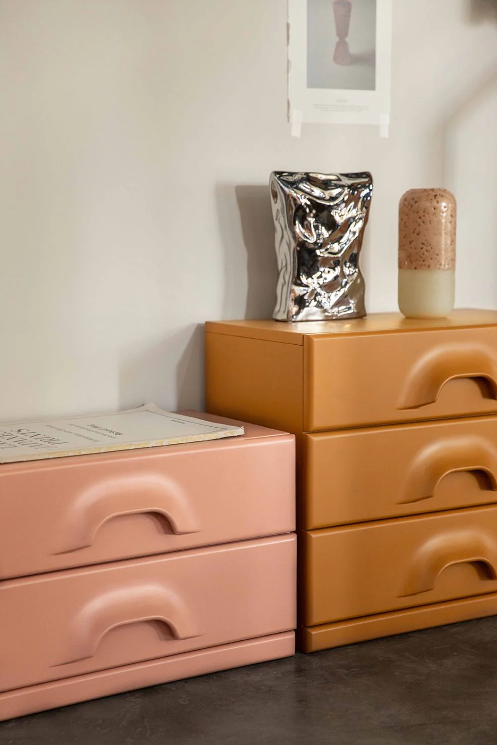 Chest of 2 Drawers, Blush - Image 6