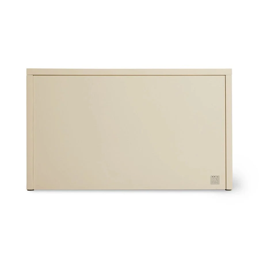 Chest Of 2 Drawers, Cream - Image 4