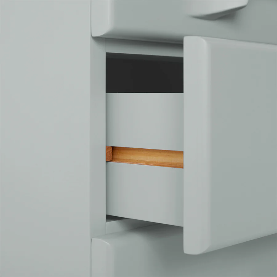 Chest of 6 Drawers, Overcast - Image 4