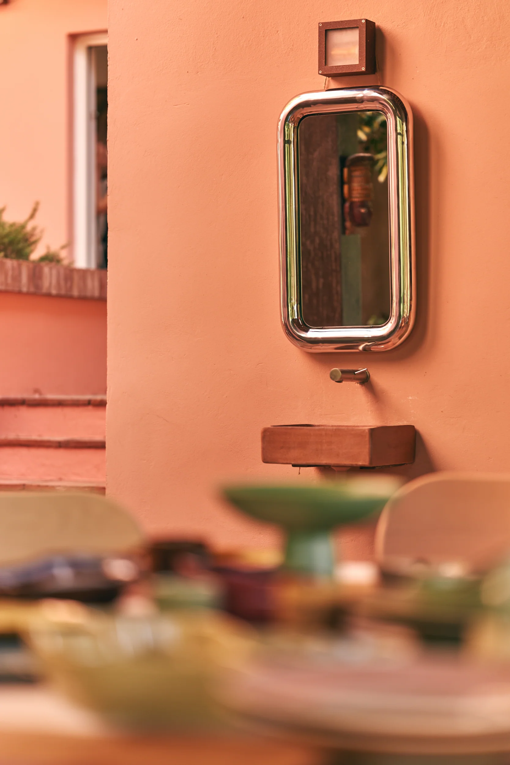 Chubby Chrome Mirror - Image 5