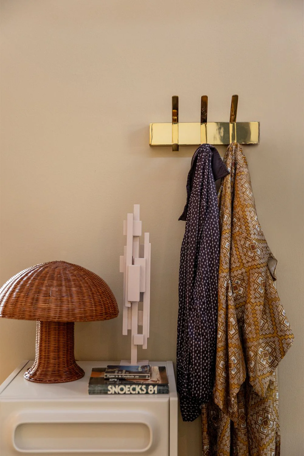 Clothing Hook M, Brass - Image 3