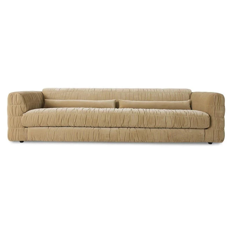 Club Couch : Royal Velvet, Cream