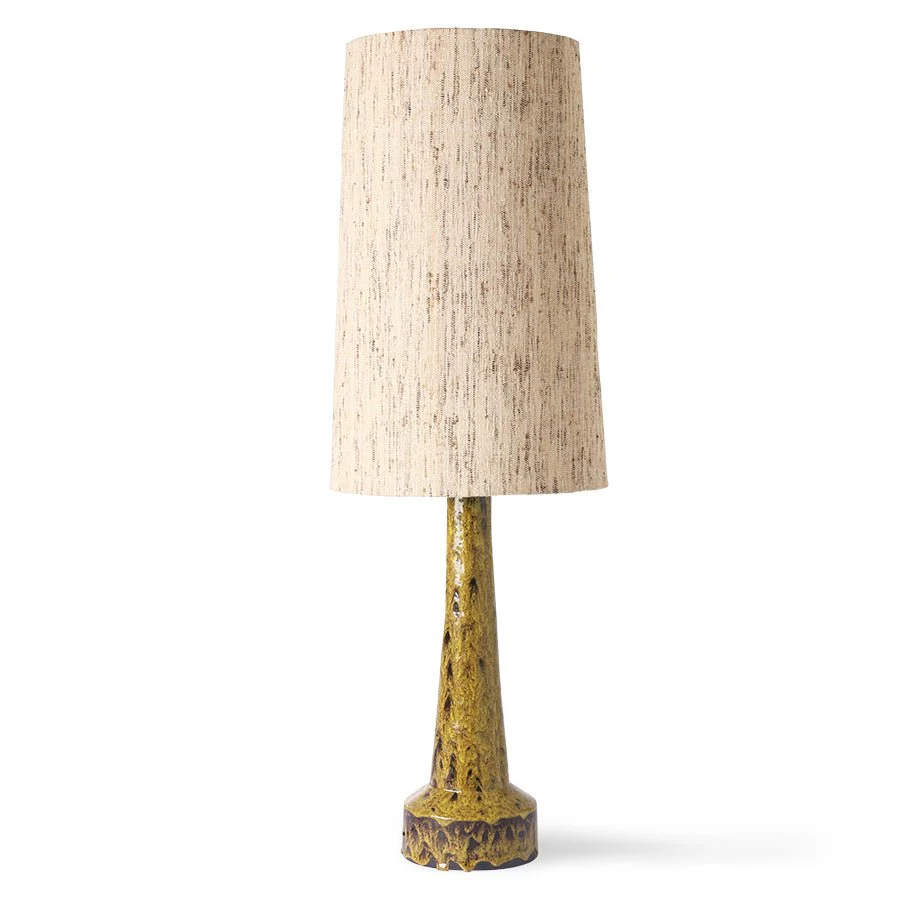 Cone Lamp Shade Silk Natural - Image 2