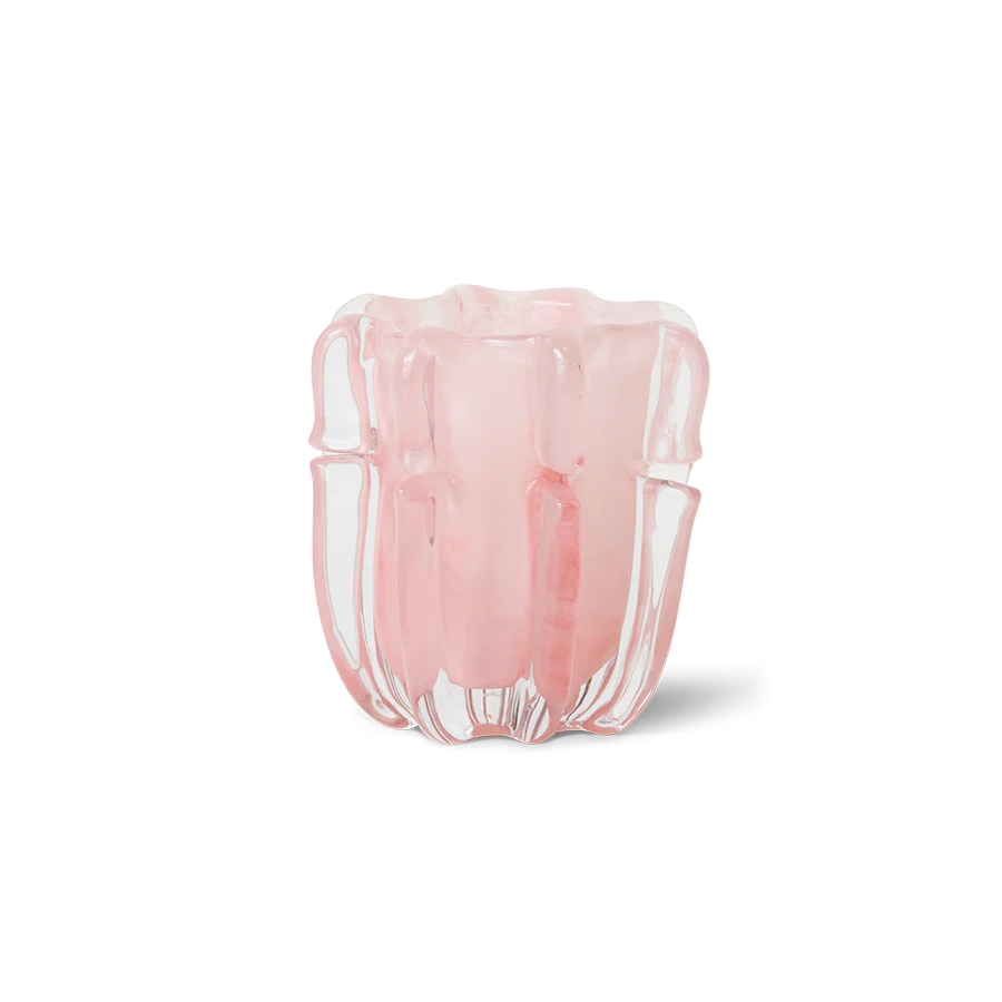 Coralla Candle Holder, Soft Pink - Image 5