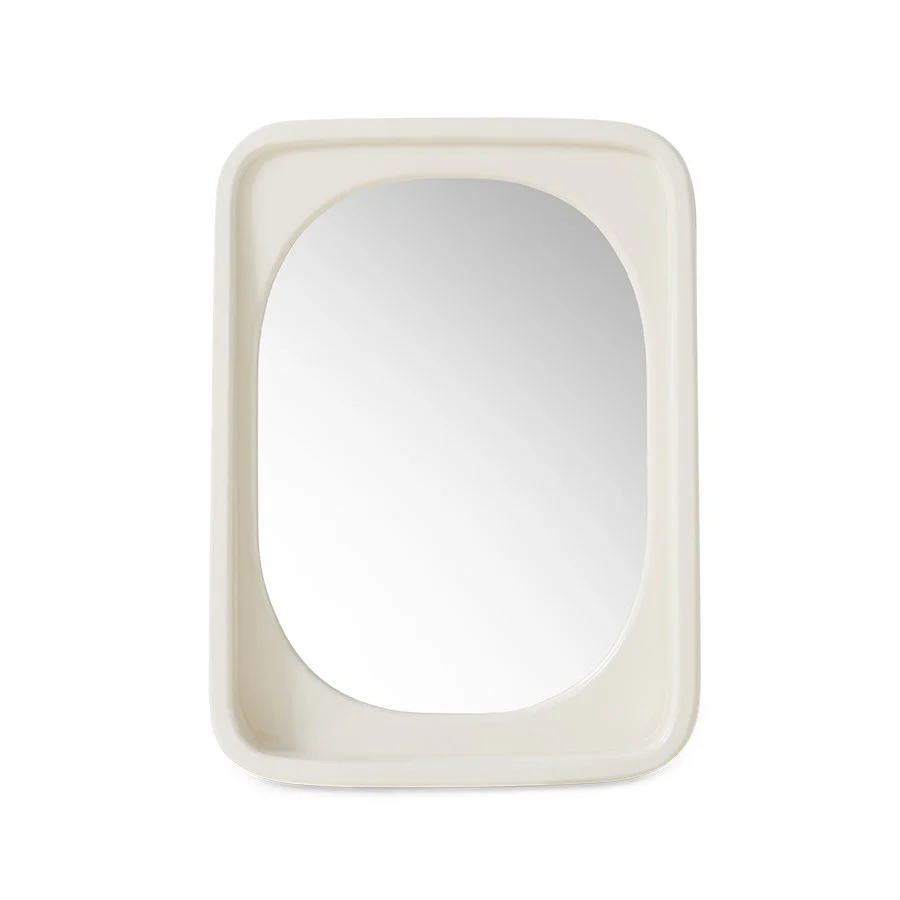 Curve Mirror Eggshell Glossy