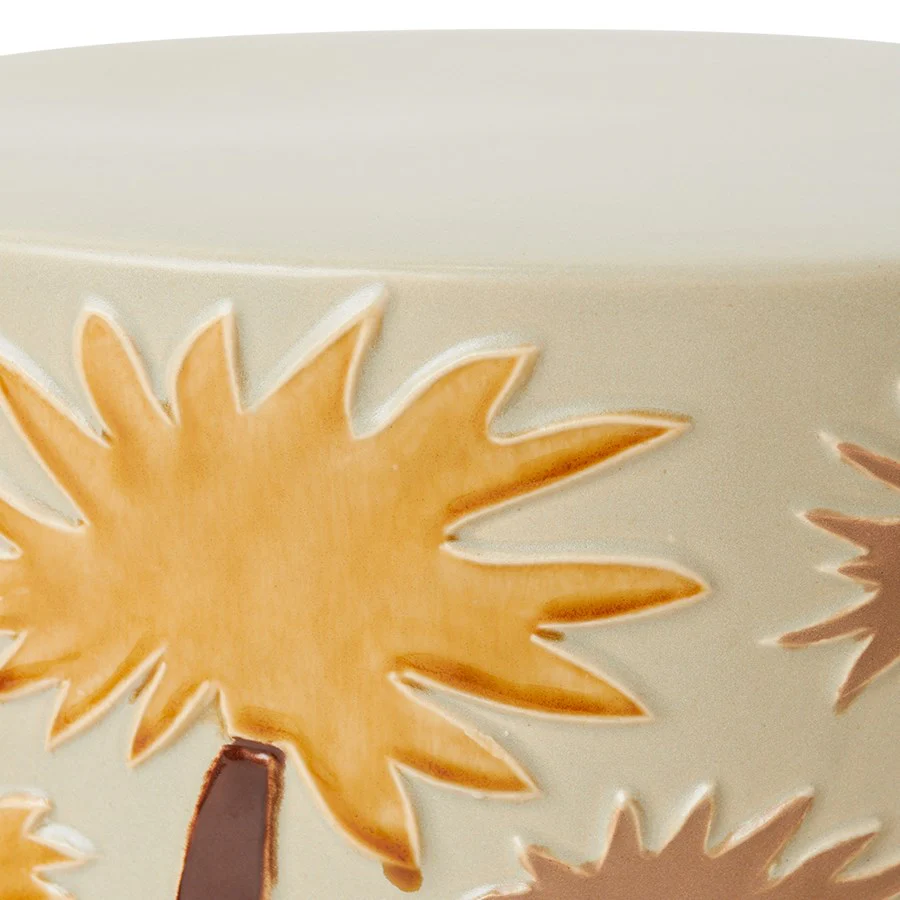 Earthenware Side Table Coastal - Image 3