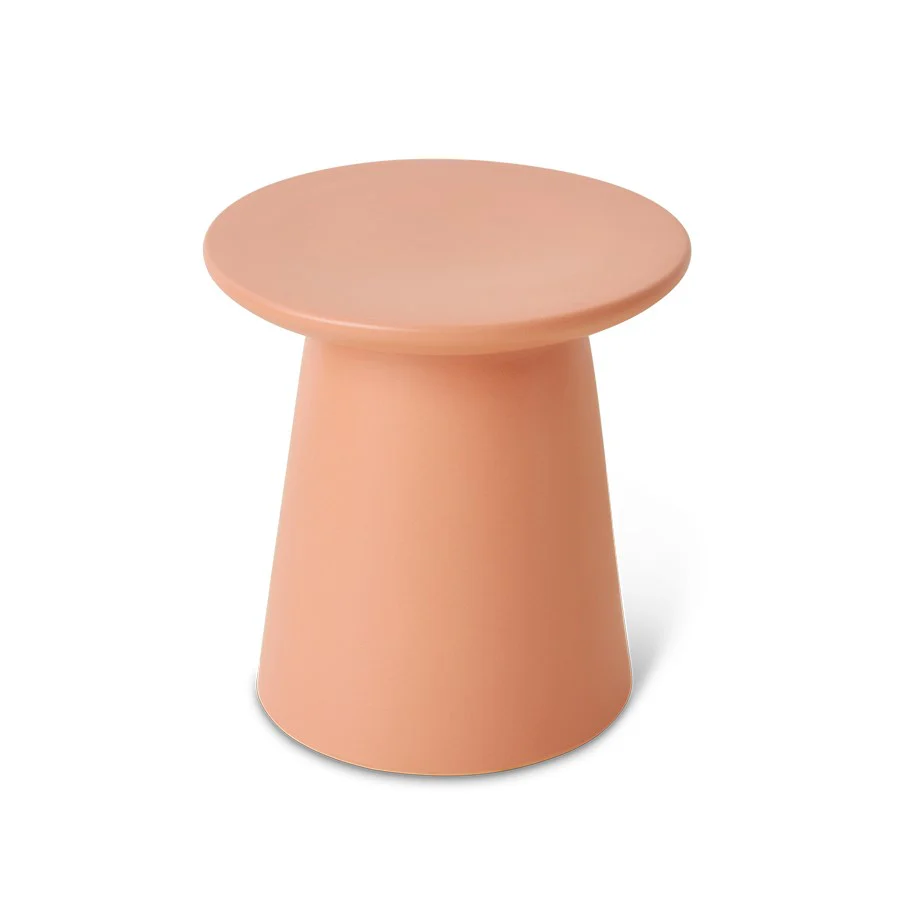 Earthenware Side Table Peach, M - Image 2