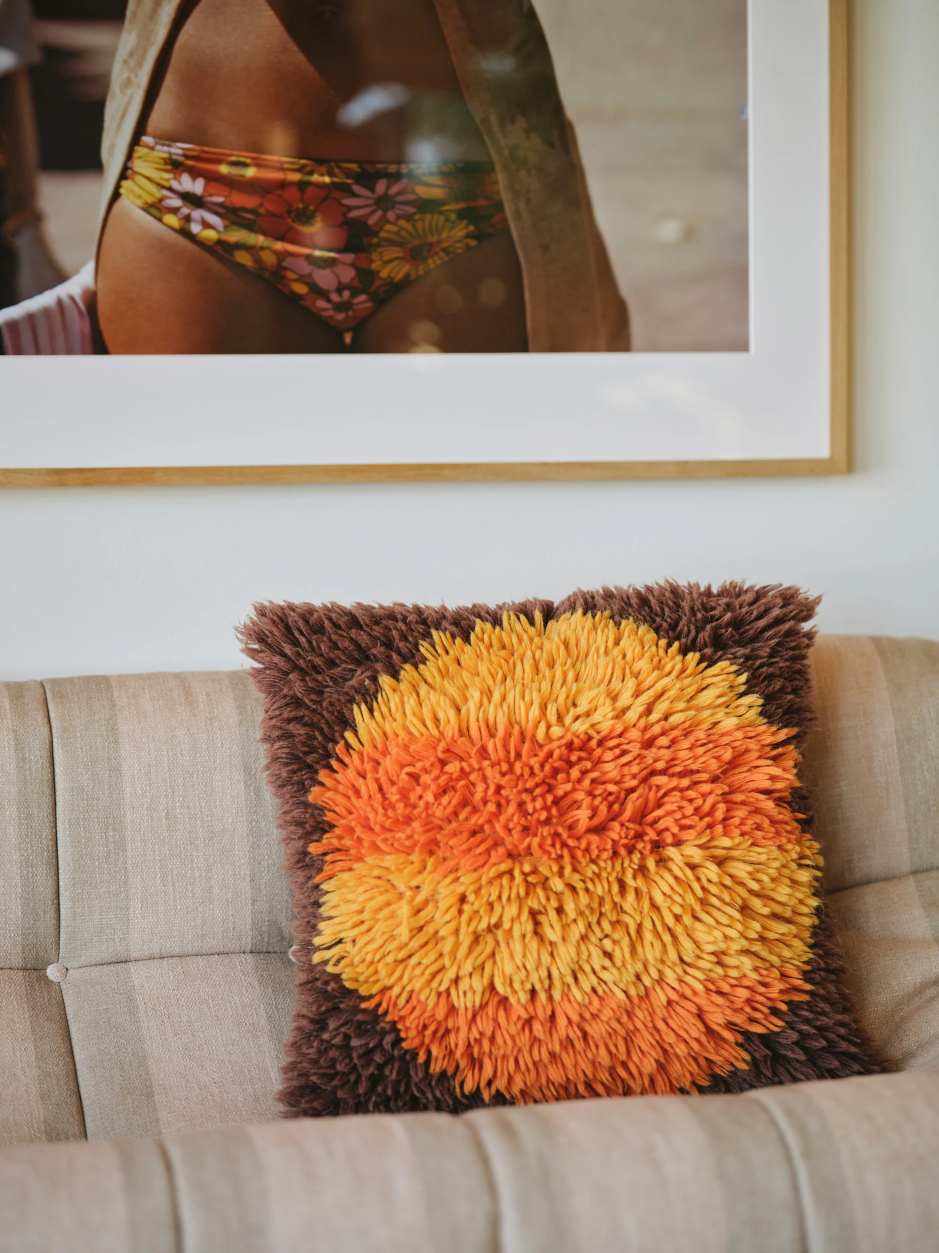 Fluffy Cushion Horizon (55X55cm) - Image 4
