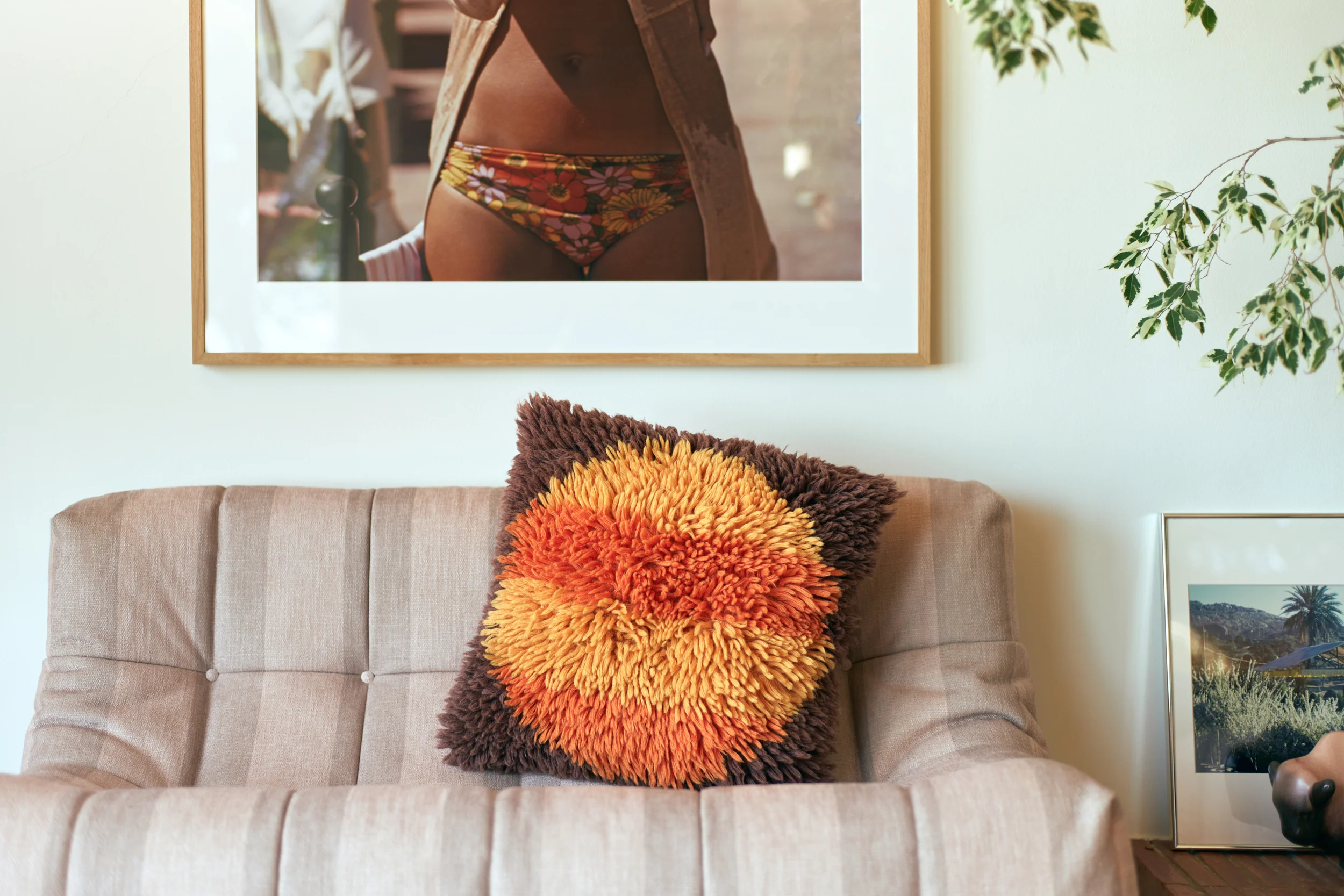 Fluffy Cushion Horizon (55X55cm) - Image 5