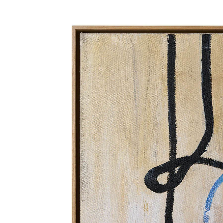 Framed Artwork, Easy Elan (153x133cm) - Image 5