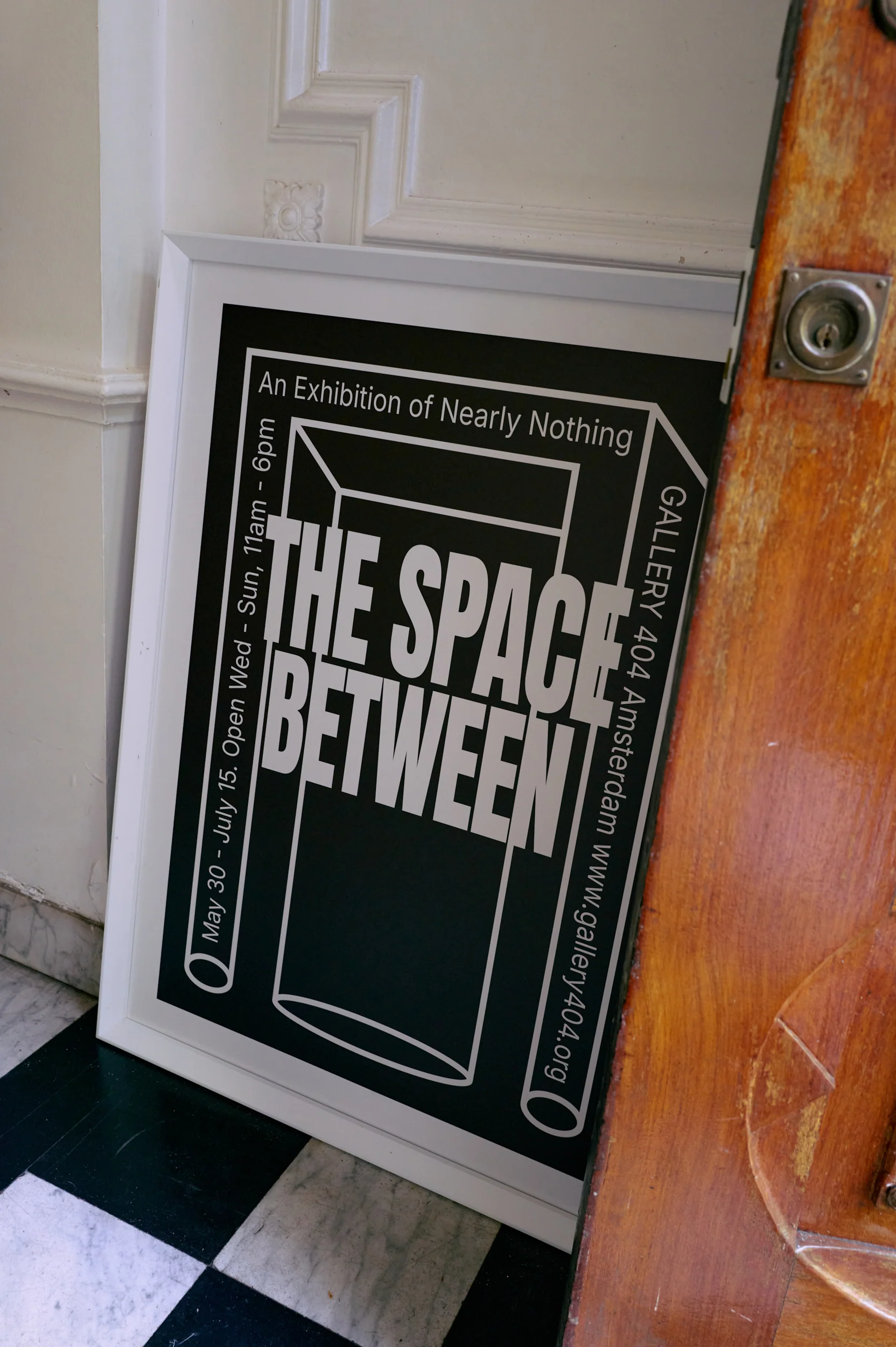 Framed Poster, Between Space (87x4.5x118cm) - Image 5