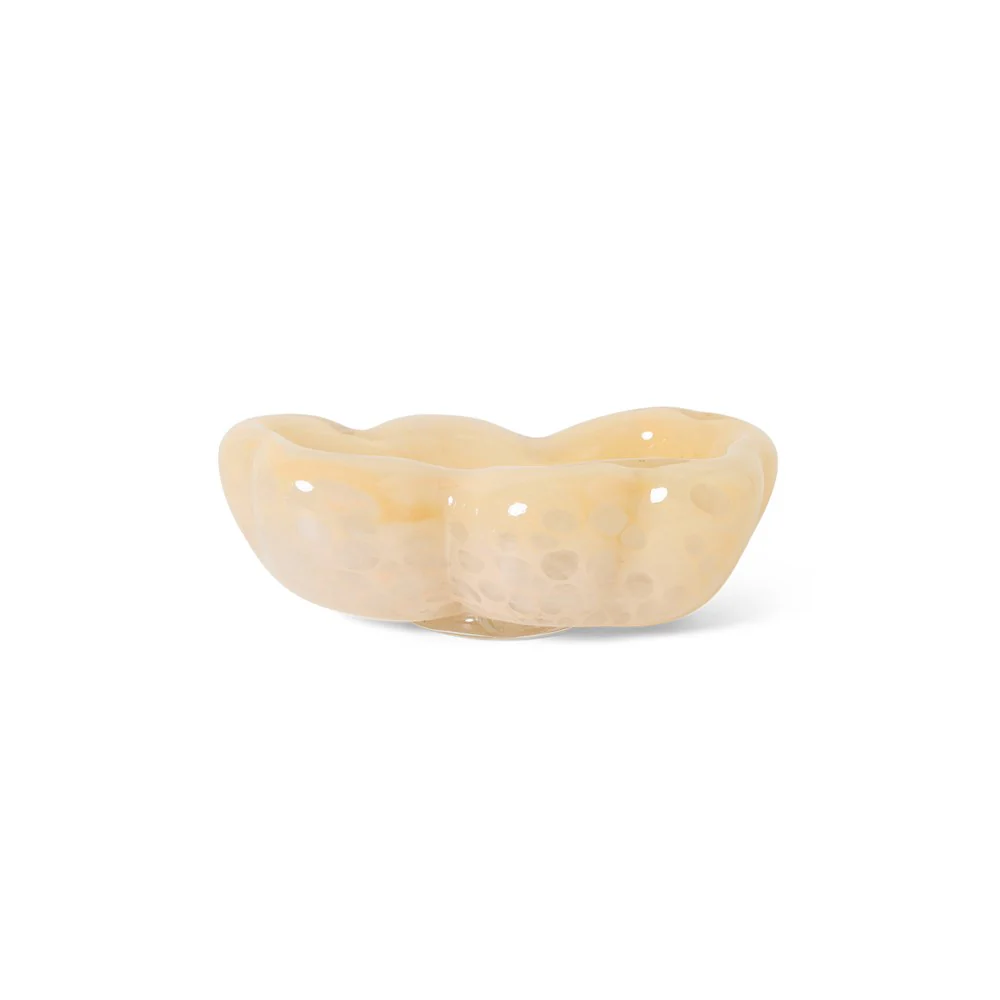 Glass Bowl, Oyster - Image 4