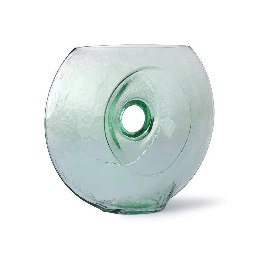 Glass Circle Vase - Image 2