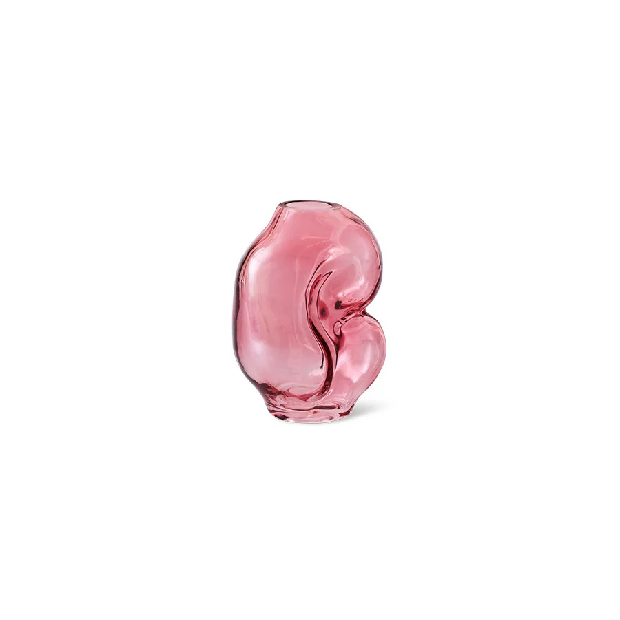 Gleam Glass Small Vase, Rose - Image 3