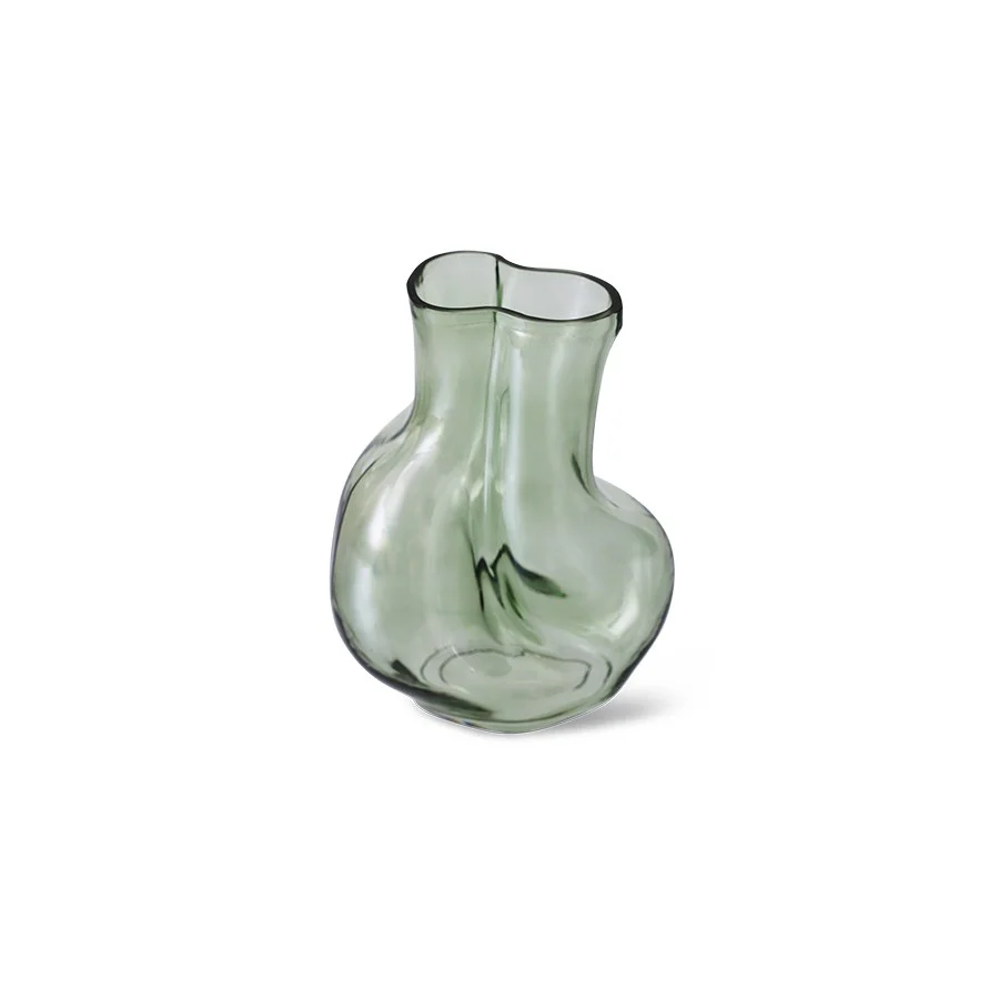 Gleam Glass Vase, Olive - Image 3