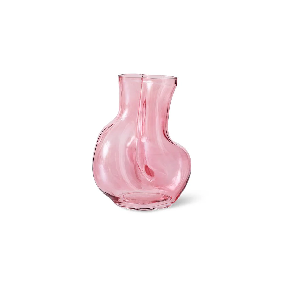 Gleam Glass Vase, Rose - Image 3