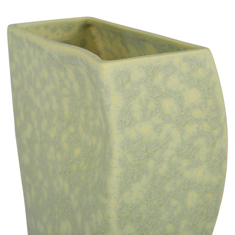 HK Objects Ceramic Block Vase Matt Pistachio - Image 5