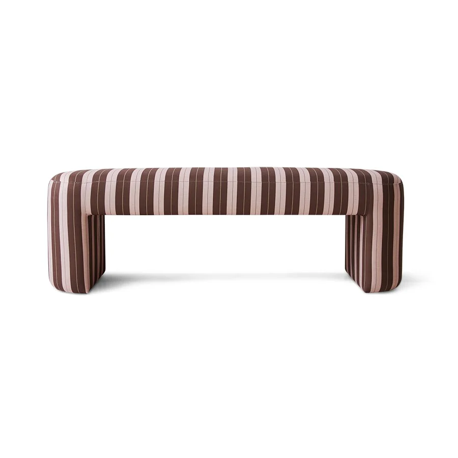 Lobby Bench Striped