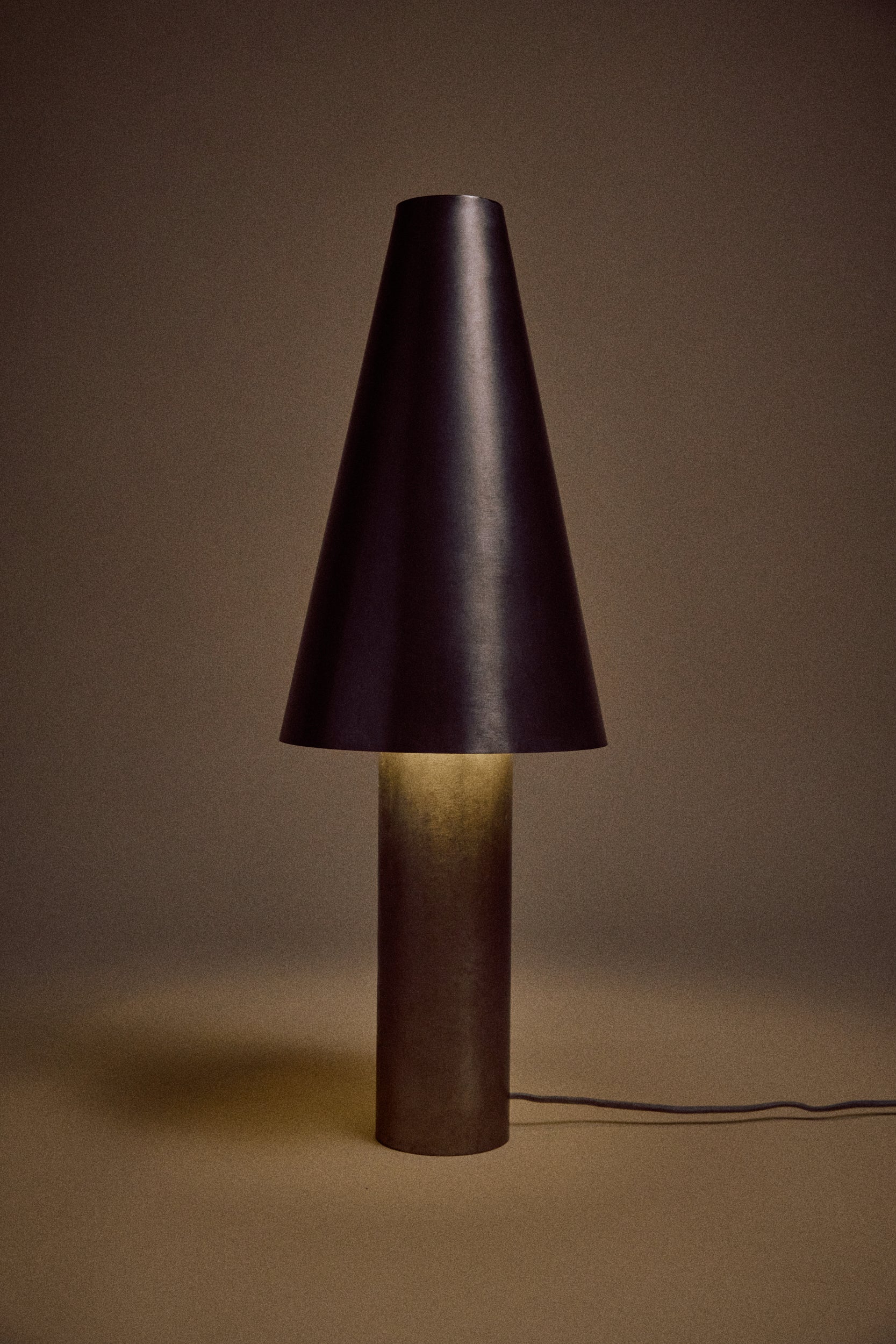 Metal Cone Table Lamp - Image 3