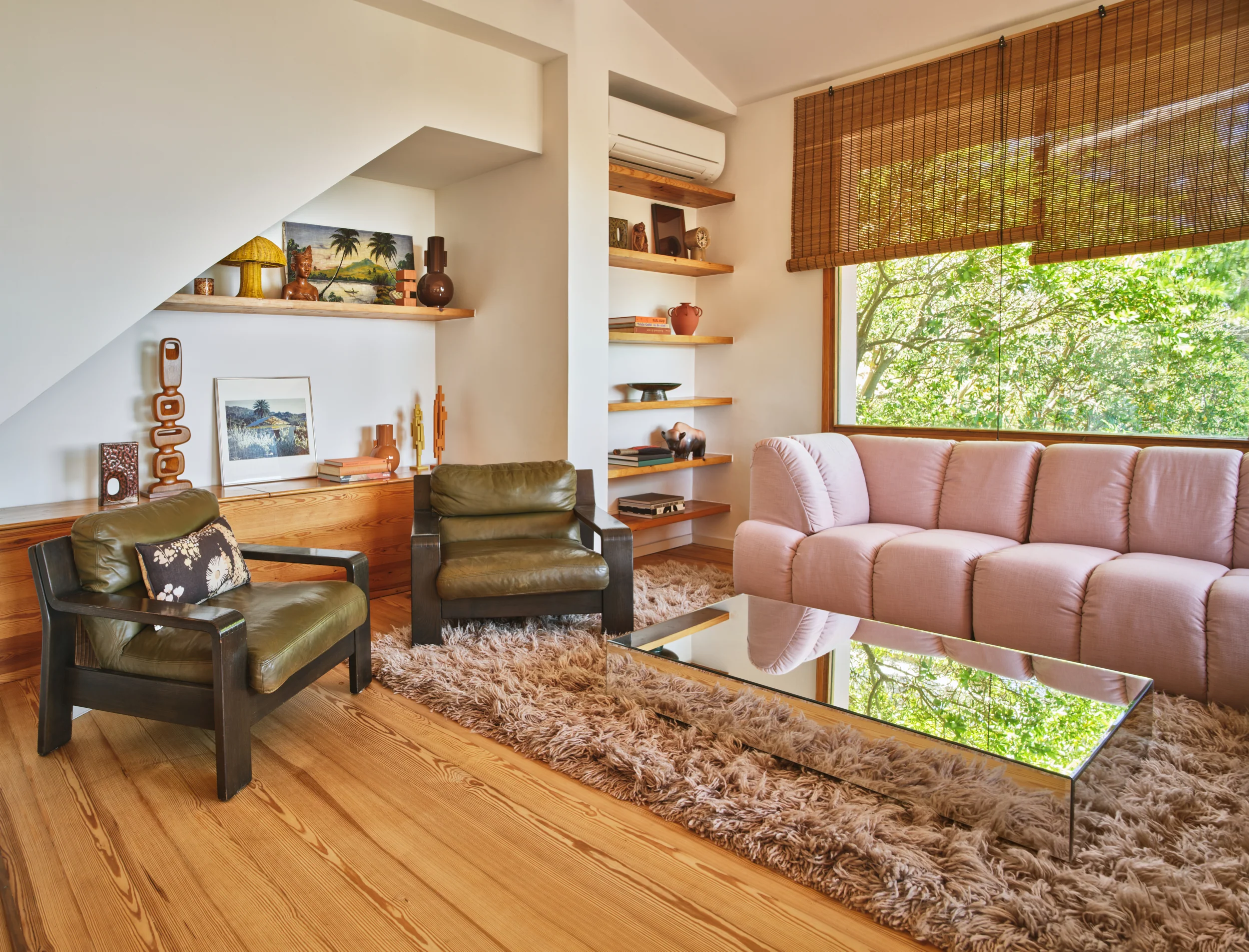 Mirror Block Coffee Table Clear (80X120cm) - Image 4